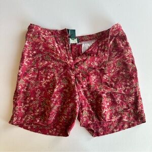 Lauren Ralph Lauren Linen Floral Shorts Size 12 (see measurements)